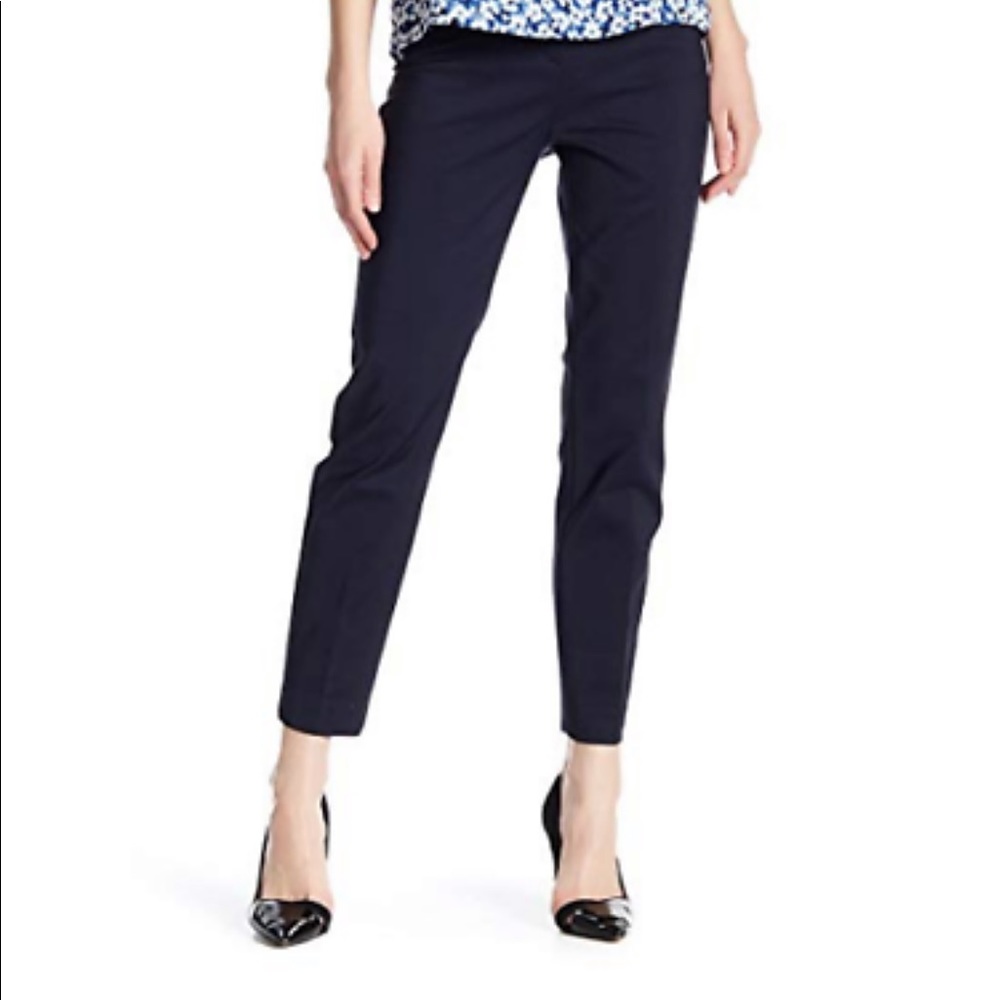 Philosophy Navy Slant Pocket Ankle Pants
